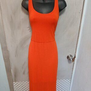 Vince Camuto Orange Maxi Dress